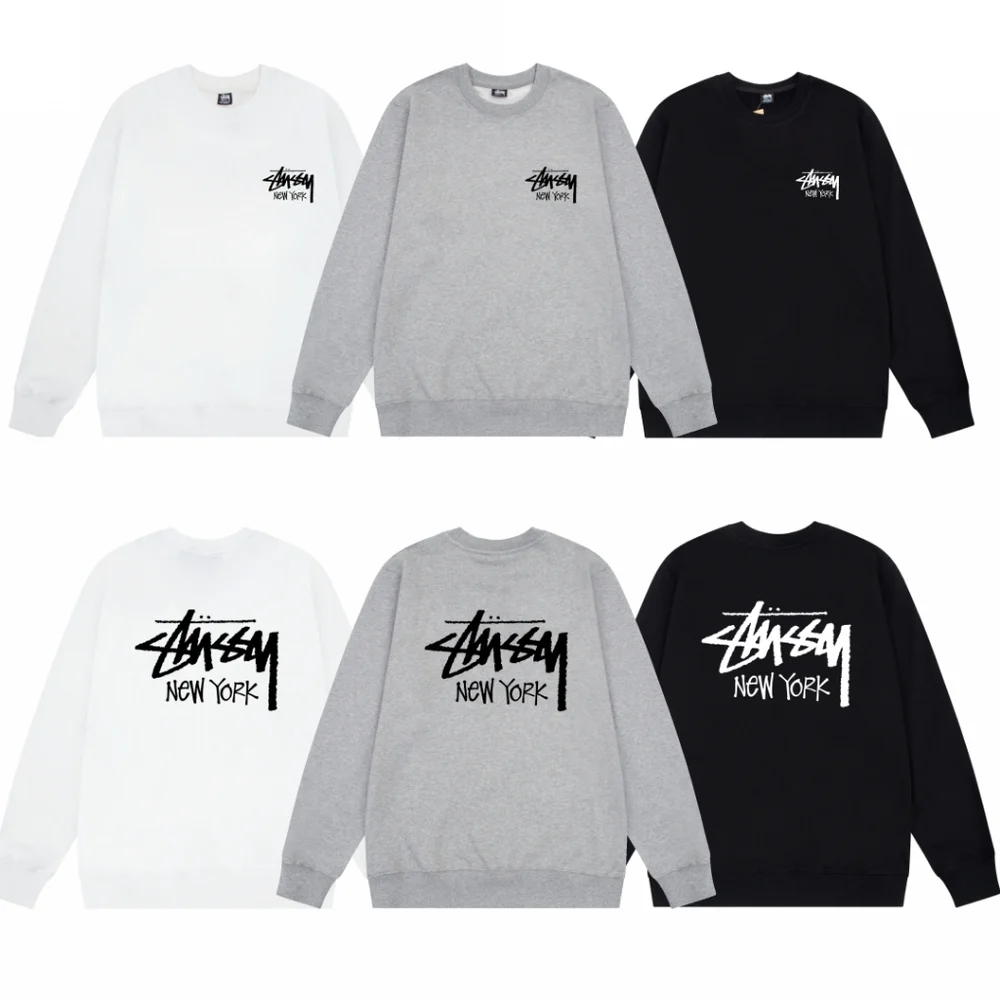 Stussy New York limited edition crew neck sweatshirt, color can be noted - Picture 2 of 3